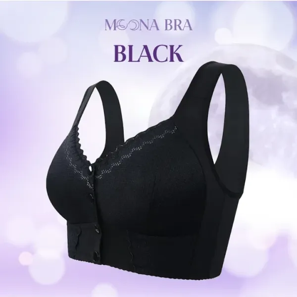 Moona Bra - LAST DAY SALE 80% OFF - Front Closure Breathable Bra for Seniors 1+1 Free