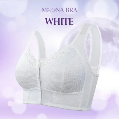 Moona Bra - LAST DAY SALE 80% OFF - Front Closure Breathable Bra for Seniors 1+1 Free
