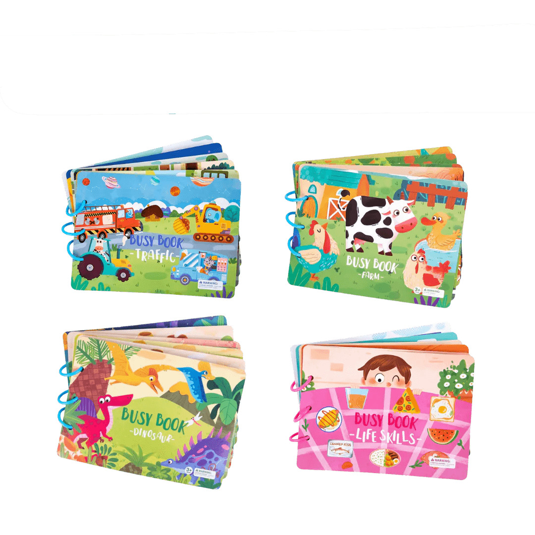 BusyBook™ - Sensory book for children