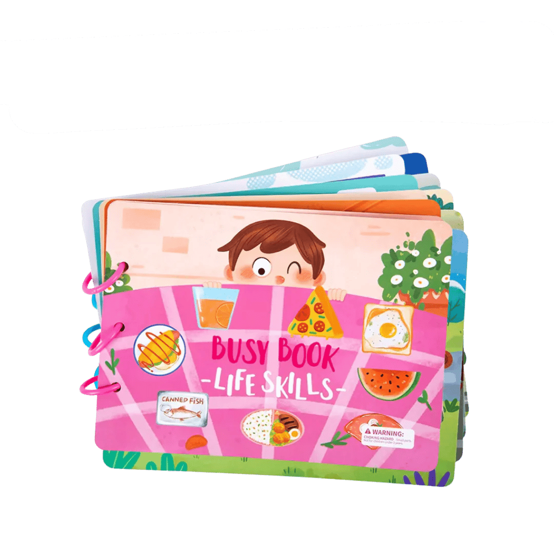 BusyBook™ - Zintuigenboek voor kinderen - Pantino